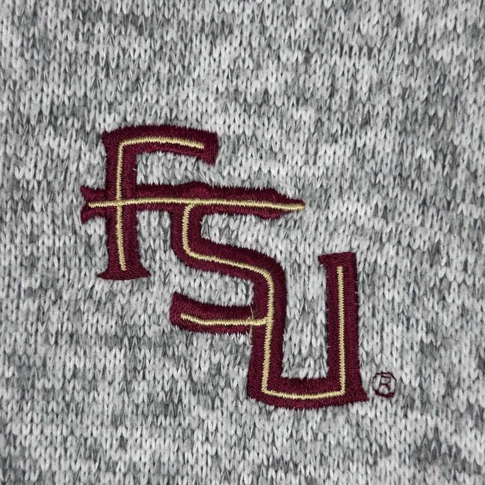 Florida State University Seminoles Hoodie Womens M Pullover Ribbed FSU Sweater - Picture 3 of 10